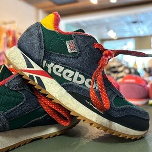 Reebok Classic Leather Ripple Altered Pre-School Sneakers, Green